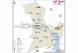 Image result for Siang District Map