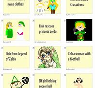 Image result for Link and Zelda Swap Clothes