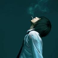 Image result for Anime Boy Smoking