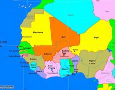 Image result for Map of West Africa