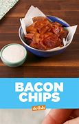 Image result for Bacon Chips