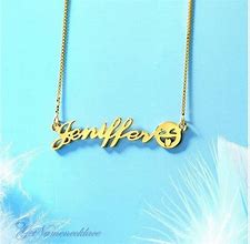 Image result for Necklace with Name On It