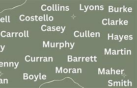 Image result for Irish Last Names List