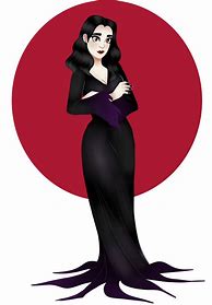 Image result for Morticia Addams PNG