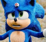 Image result for Cartoon Sonic in Sonic Movie