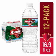 Image result for Arrowhead Water Bottle Ounces