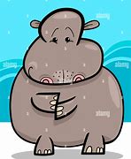 Image result for Hippo Alamy Cartoon