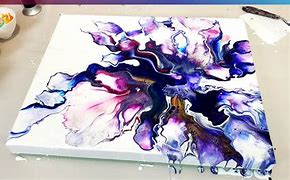 Image result for Paint Acrylic Pour Painting