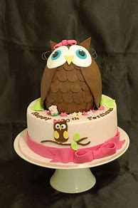 Image result for Owl Cake Basic