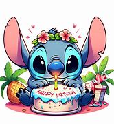 Image result for Happy Belated Birthday Stitch