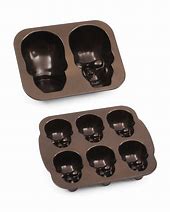 Image result for skull cupcake molds