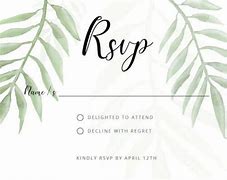 Image result for RSVP Etiquette