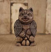 Image result for tanuki statue garden