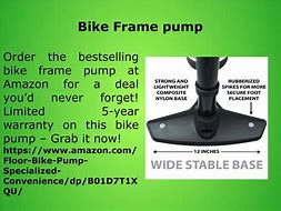 Image result for Bike Frame Pump