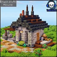 Image result for Minecraft Village Blacksmith House