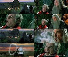 Image result for Bilbo Smoking