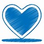 Image result for Blue Heart No Center