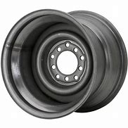 Image result for Black Steel Wheels 15 X 10 Steelies