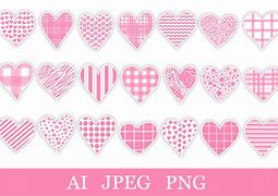 Image result for Heart Watermark Stickers