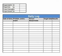 Image result for Document Log Template Excel