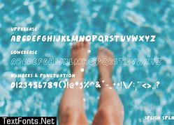 Image result for Splish Splash Font