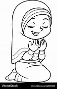 Image result for Muslim Girl Praying Vector