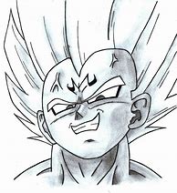 Image result for Majin Vegeta Drawing