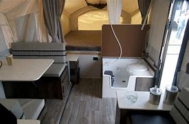 Image result for Pop Up Campers with Toilet and Shower