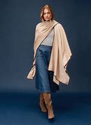 Image result for Tan Colour Poncho