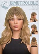 Image result for Cute Sims Hair CC