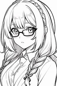 Image result for Anime Line Art Lora