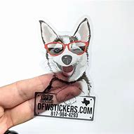 Image result for Clear Vinyl Die Cut Stickers