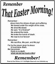 Image result for Christian Easter Poems