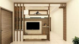 Image result for TV as Room Divider