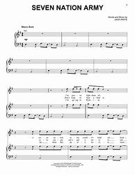 Image result for 7 Nation Army Tuba Sheet Music