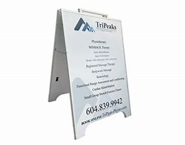 Image result for Portable Sandwich Board Signs