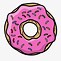 Image result for The Simpsons Donut Head Transparent