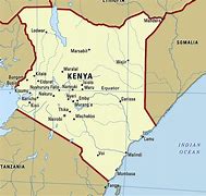 Image result for Large Map of Kenya