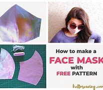 Image result for 6X9 Face Mask Pattern