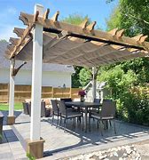 Image result for Pergola with Canopy Plans