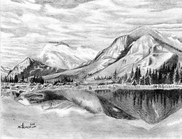 Image result for Landscape Sketches