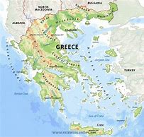 Image result for Ancient Greece Physical Map