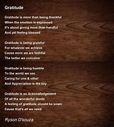 Image result for Poem On Gratitude for God