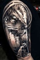 Image result for Fighting Lion Tattoo