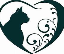 Image result for Cat Heart Decal