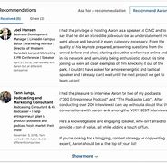 Image result for LinkedIn Recommendation Template