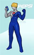 Image result for Female Pepsi Man