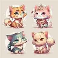 Image result for Adorable Chibi Cat