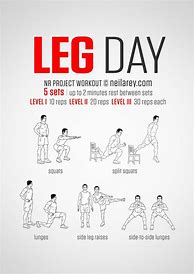 Image result for Leg Day Workout Routine