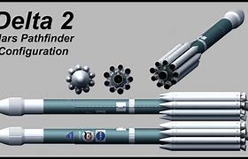 Image result for Delta 2 Rocket Drawing